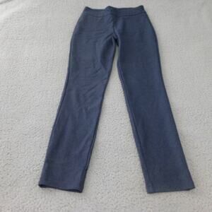 Honeylove Pants Womens Medium Pull On Yoga Work Business Casual Blue Stretch